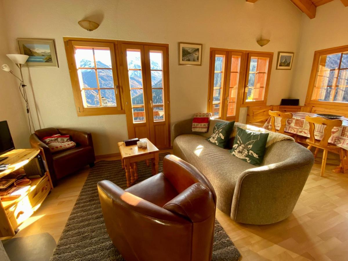 Chalet Amos Villa Grimentz Eksteriør billede