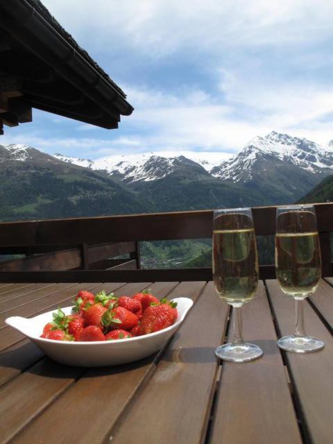 Chalet Amos Villa Grimentz Eksteriør billede