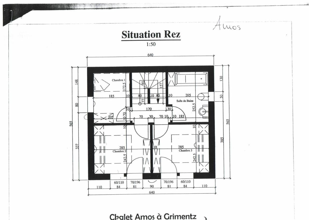 Chalet Amos Villa Grimentz Eksteriør billede