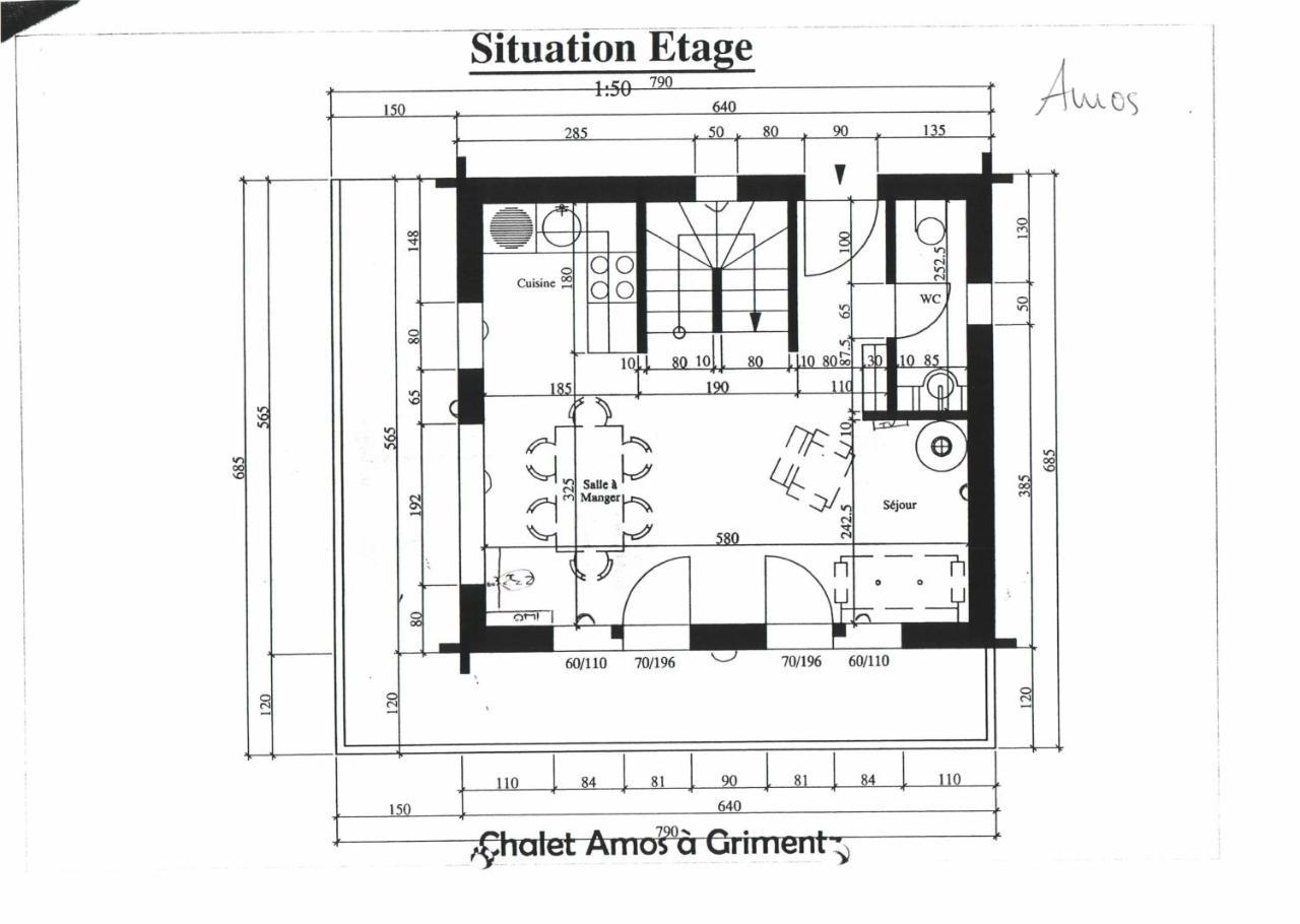 Chalet Amos Villa Grimentz Eksteriør billede
